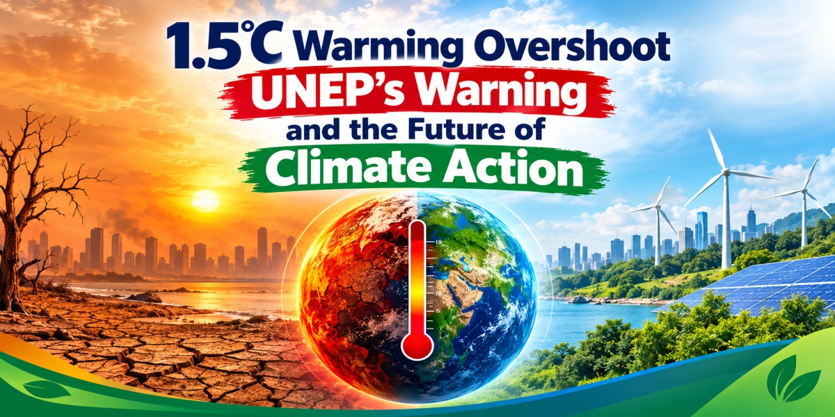 1.5°C Warming Overshoot- UNEP’s Warning
