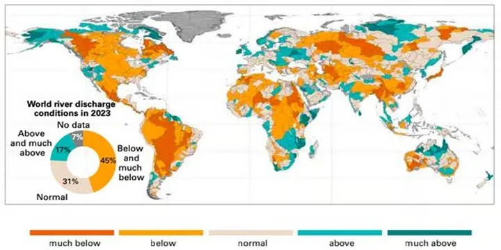 2023 Is The Driest Year For Global Rivers In Over 3 Decades