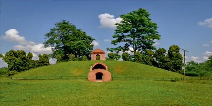 Ahom burial sites