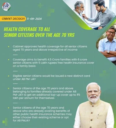 Ayushman Bharat For Senior Citizens explained for UPSC