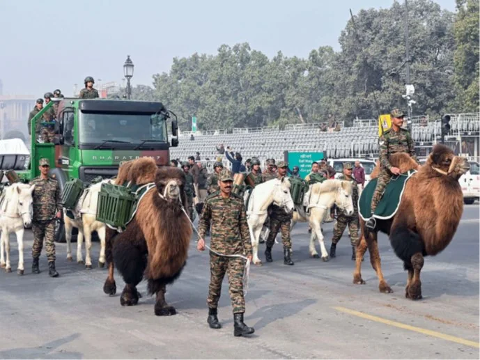BACTRIAN CAMELS, ZANSKAR PONIES & RAPTORS AT REPUBLIC DAY PARADE explained for UPSC
