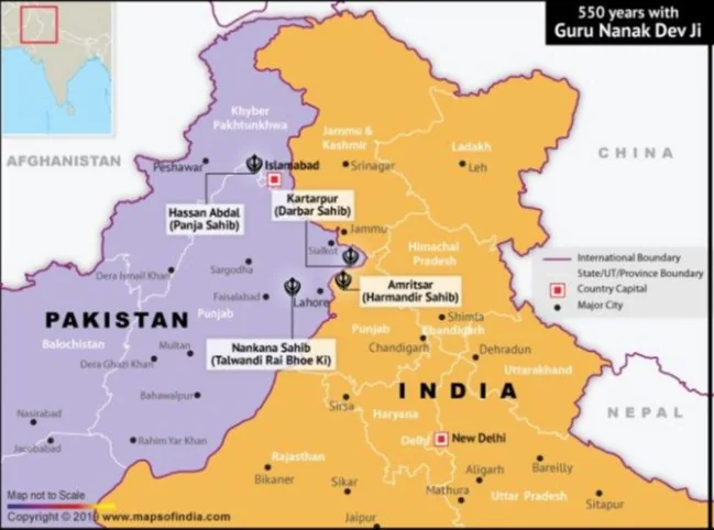 BAN ON NANKANA SAHIB PILGRIMAGE explained for UPSC