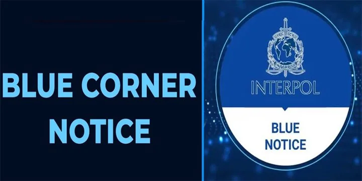 Blue Corner Notice