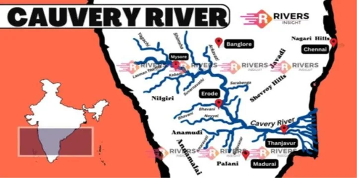 CAUVERY RIVER DISPUTE explained for UPSC