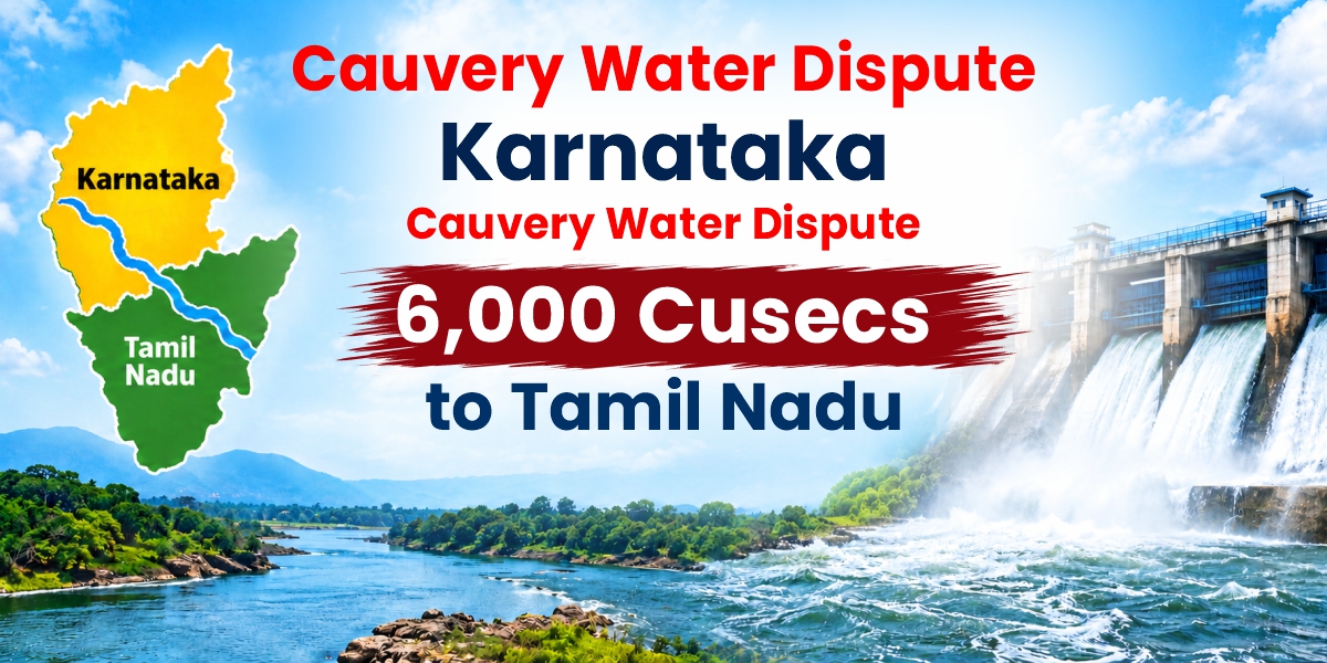 Cauvery Water Dispute- Karnataka Directed to Release 6000