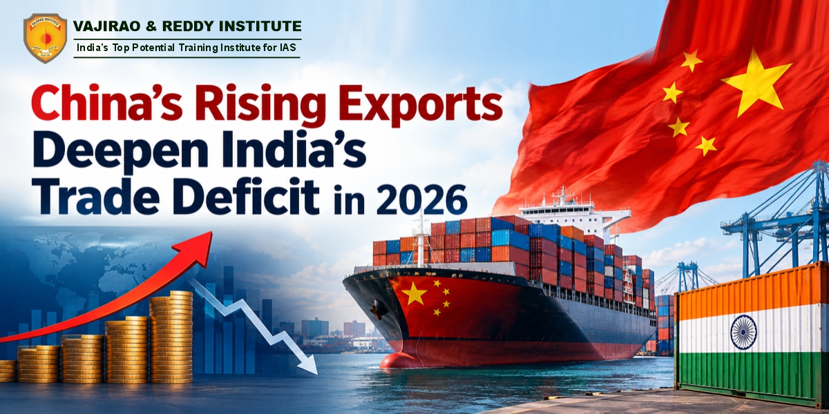 China’s Rising Exports Deepen India’s Trade Deficit in 2026