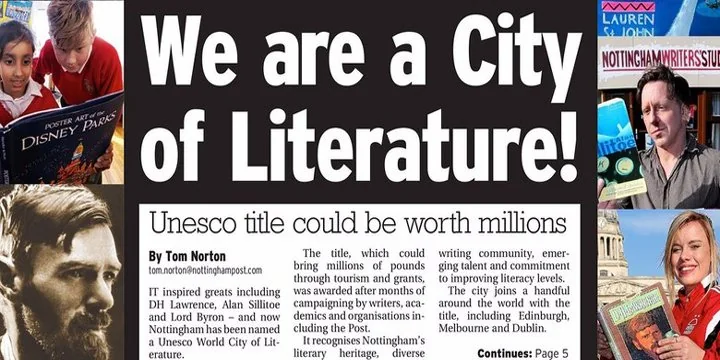 CITY OF LITERATURE