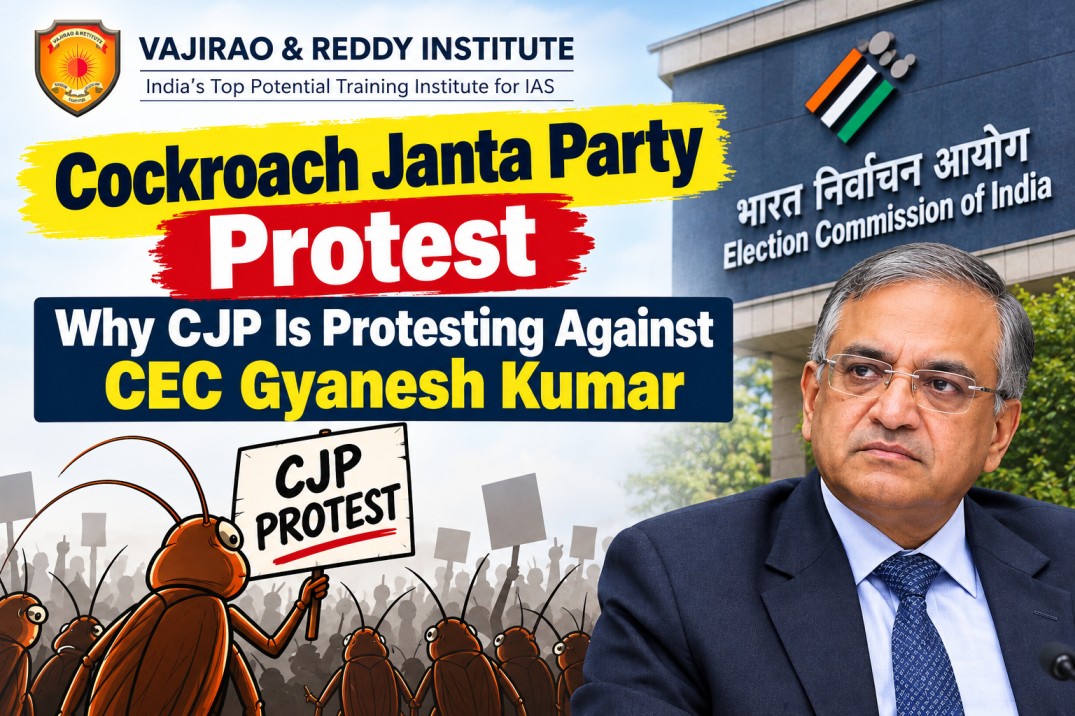 Cockroach Janta Party Protest
