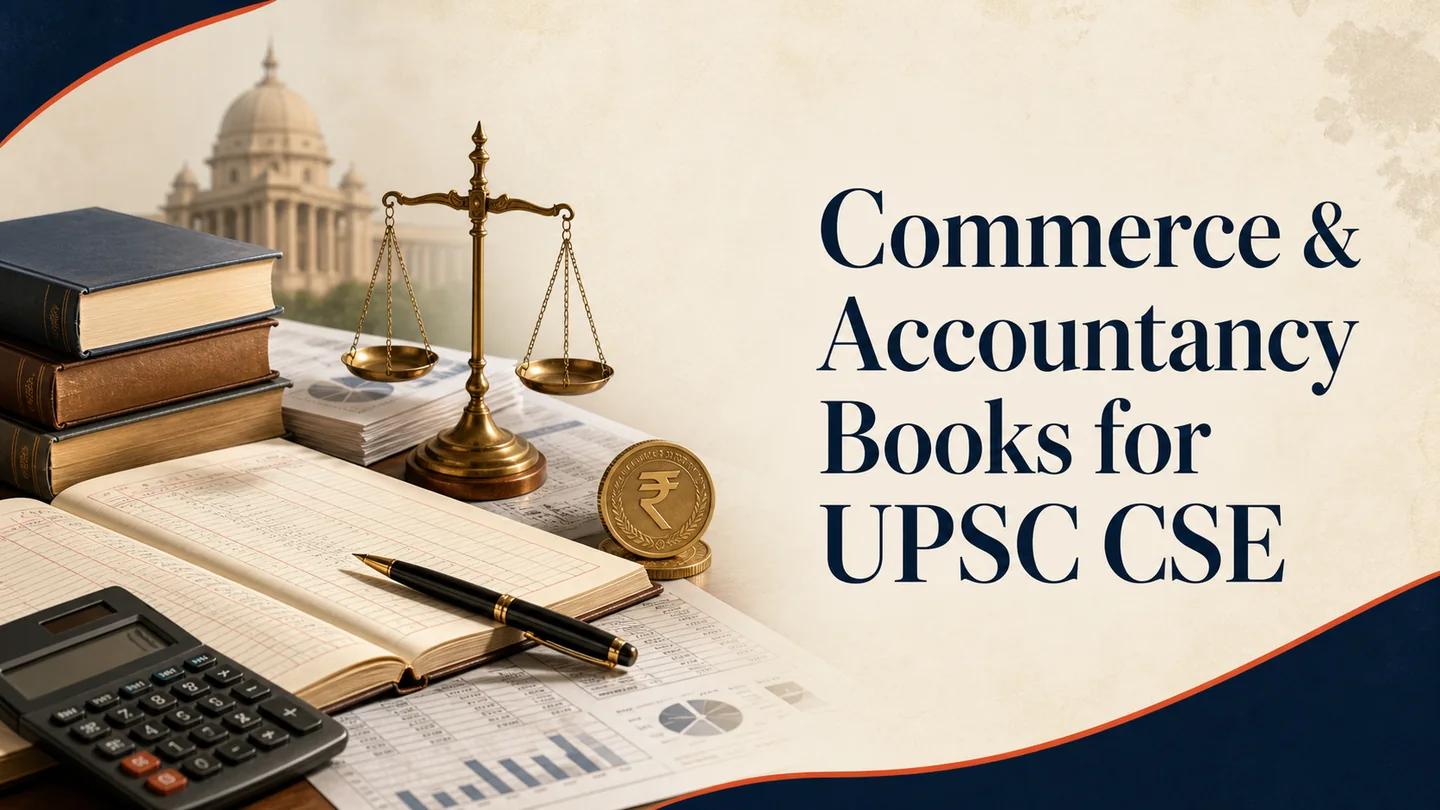 Commerce and Accountancy books for UPSC CSE preparation