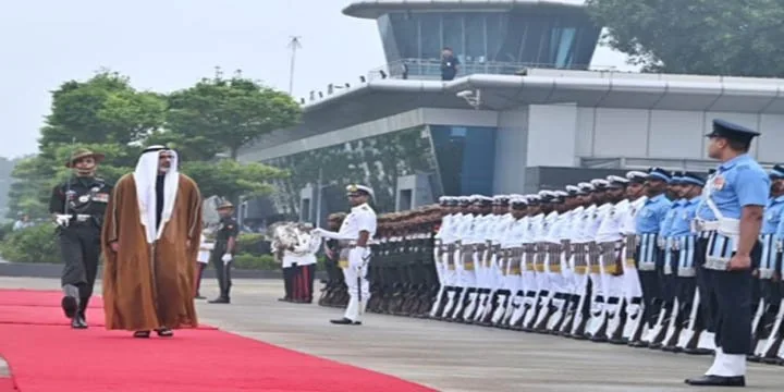 Crown Prince Of Abu Dhabi Visits India