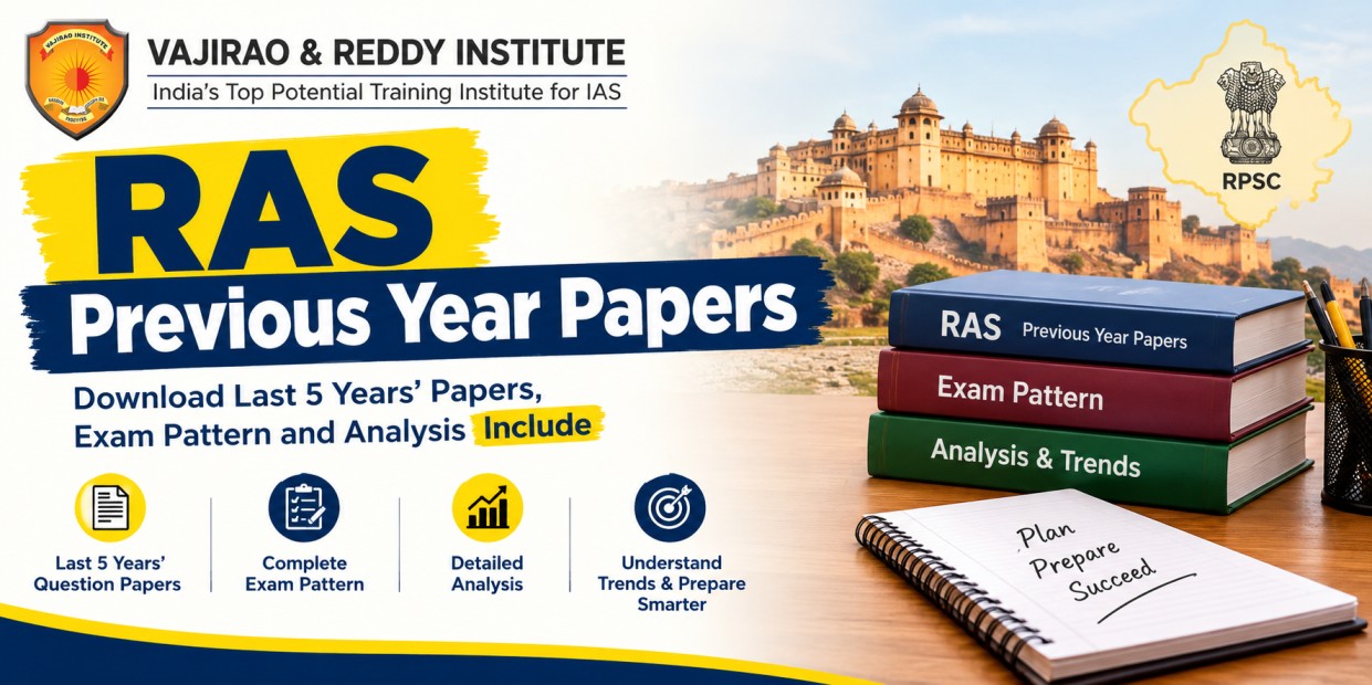 Download Last 5 Years RAS Prelims and Mains Papers