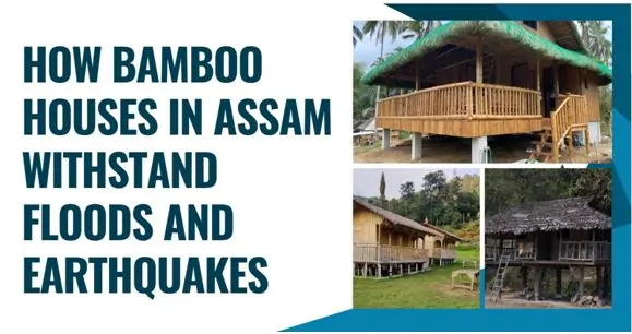 How Bamboo Houses in Assam withstand Floods and Earthquakes