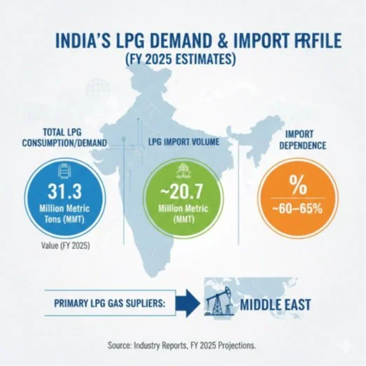 HOW INDIA IS KEEPING ITS GAS SUPPLY STEADY? explained for UPSC