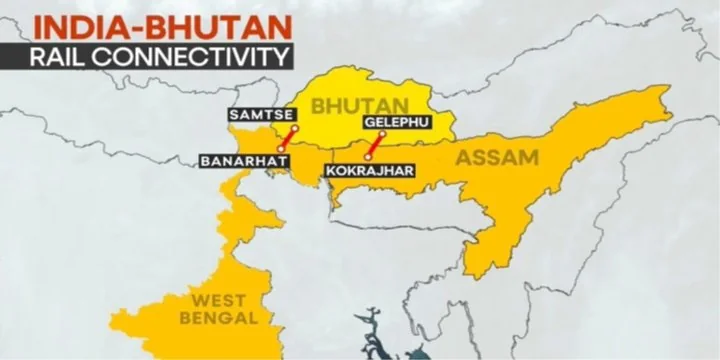 INDIA BHUTAN RAIL CONNECTIVITY