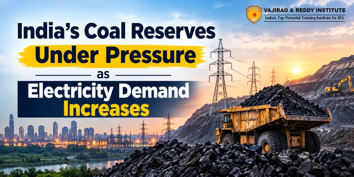 India’s Coal Reserves Under Pressure as Electricity Demand Increases