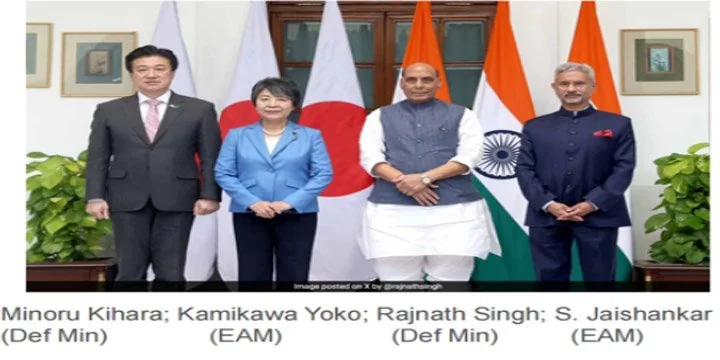 India Japan 2+2 Ministerial Dialogue