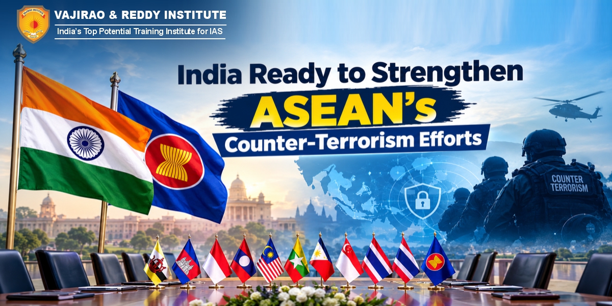 India Ready to Strengthen ASEAN’s Counter-Terrorism Efforts