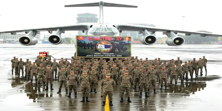 INDIA THAILAND JOINT MILITARY EXERCISE: MAITREE-XV