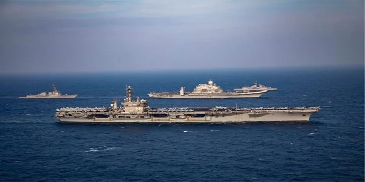 INDIA-UK NAVAL COOPERATION: PASSAGE EXERCISE IN NORTH ARABIAN SEA