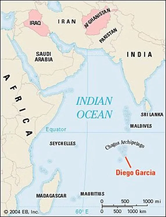 Indian Fishermen Detained Near Diego Garcia Island explained for UPSC