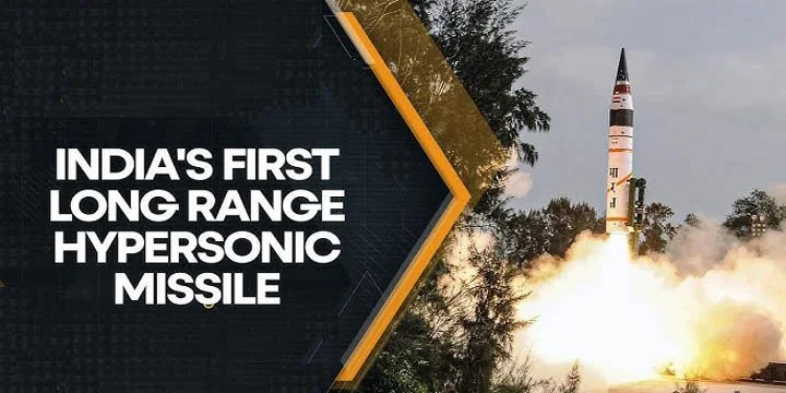 India's First Long Range Hypersonic Missile