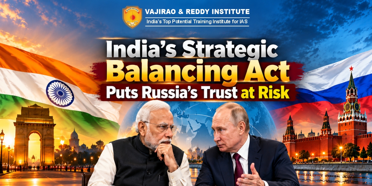 India’s Strategic Balancing Act Puts Russia’s Trust at Risk