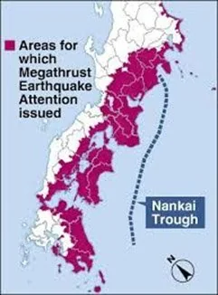 Japan's Advisory For Megaquake explained for UPSC