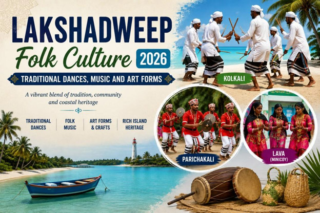 Lakshadweep Folk Culture 2026- Traditional Dances, Music and Art Forms