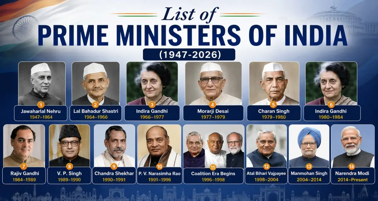 list of prime minister of india