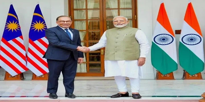 Malaysian PM Visits India