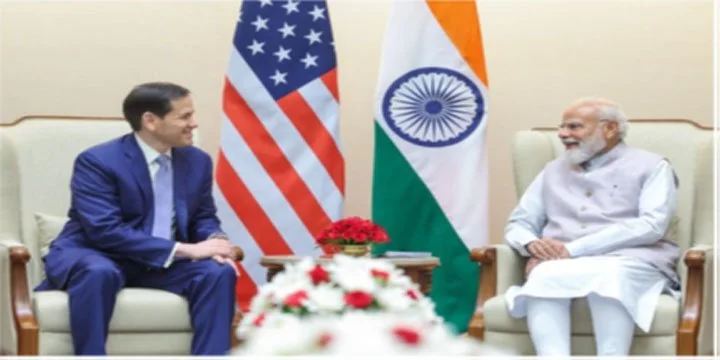 MARCO RUBIO VISITS INDIA