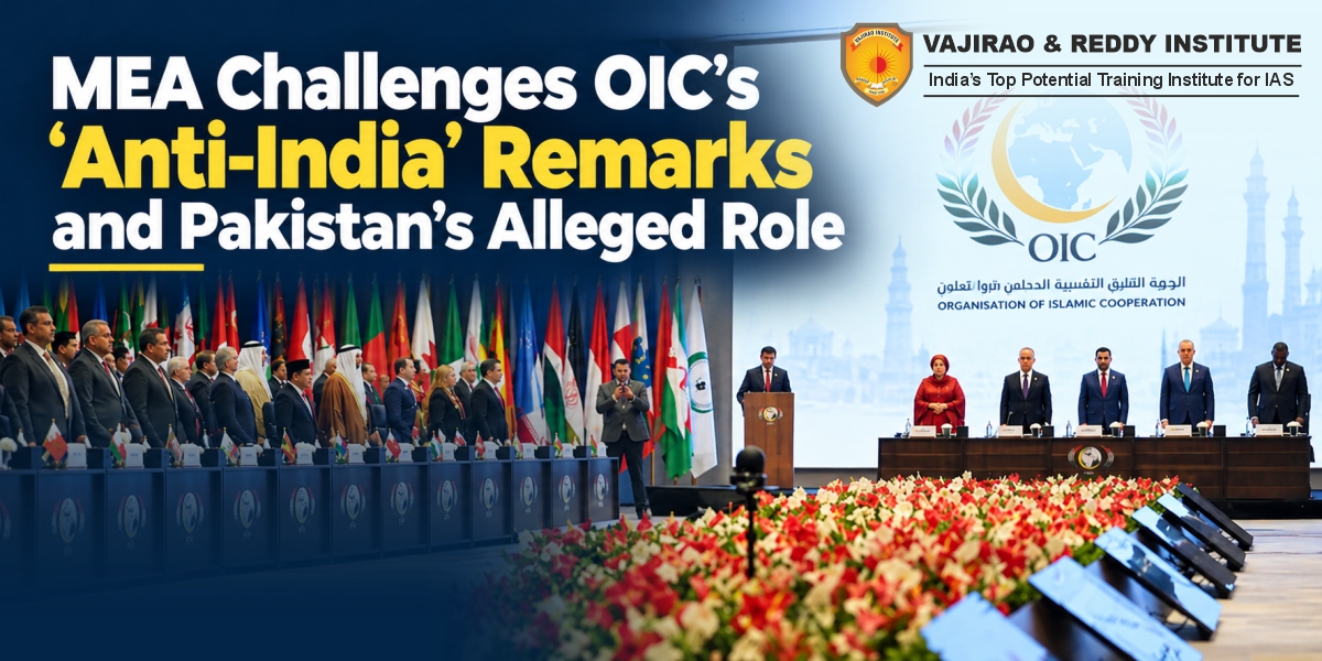 MEA Challenges OIC’s Anti-India Remarks and Pakistan’s Alleged Role