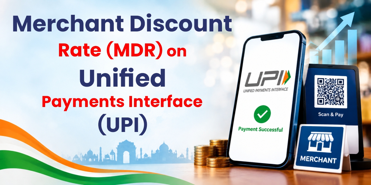 Merchant Discount Rate (MDR) on Unified Payments Interface (UPI)