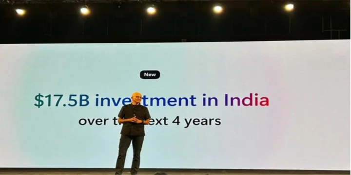 MICROSOFT TO INVEST 17.5 BN USD IN INDIA