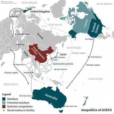 New Zealand, Aukus & China explained for UPSC