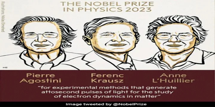 Nobel Prize in Physics 2023: What the three scientists have been awarded for