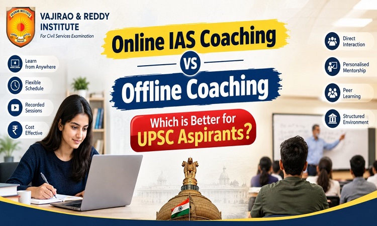 Online IAS Coaching vs Offline Coaching