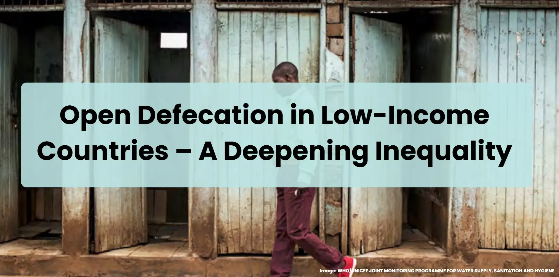open defecation in low