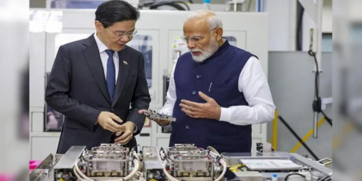 PM Modi's Visit to Singapore.