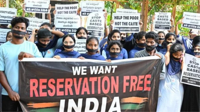 PROTESTS AGAINST RESERVATION explained for UPSC
