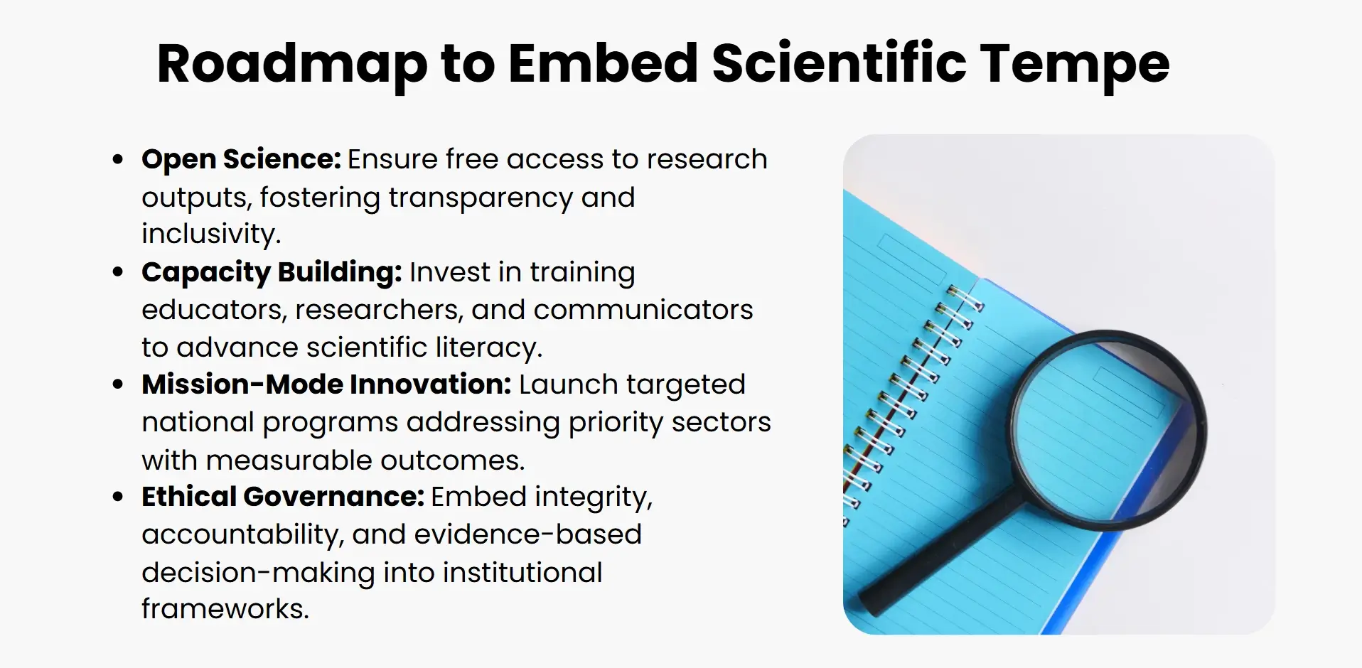 roadmap to emded