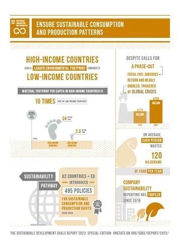SDG 12: Ensure Sustainable Consumption & Production Patterns explained for UPSC