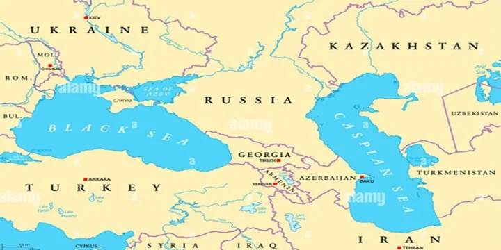 Shrinking Caspian Sea