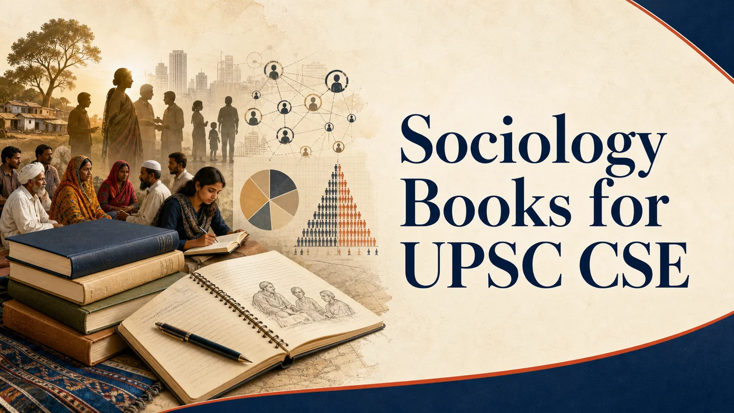 Sociology books for UPSC CSE preparation