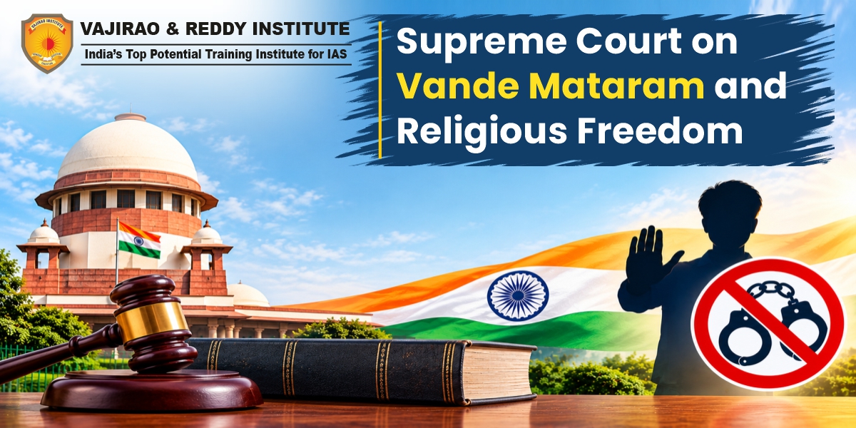 Supreme Court on Vande Mataram and Religious Freedom