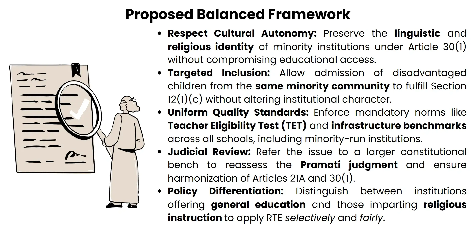 proposed balanced