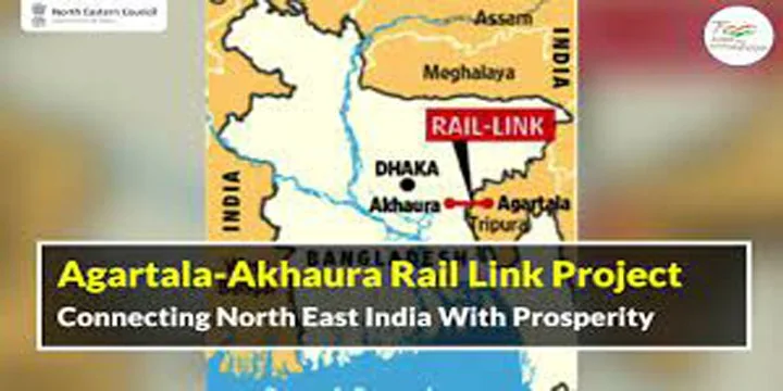 The Agartala­Akhaura rail link