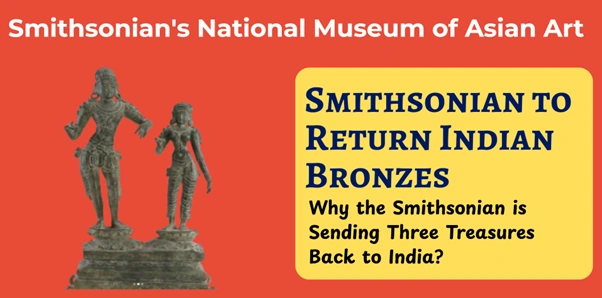 Smithsonian Returns Three Bronzes to India