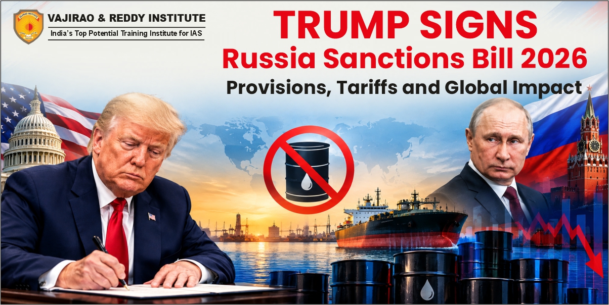 Trump Signs Russia Sanctions Bill 2026