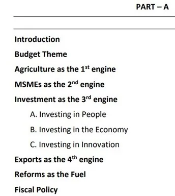 UNION BUDGET 2025-26 explained for UPSC